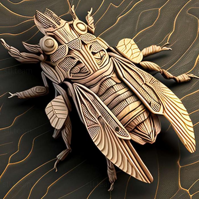 3D модель Gyrophaena ipennis (STL)